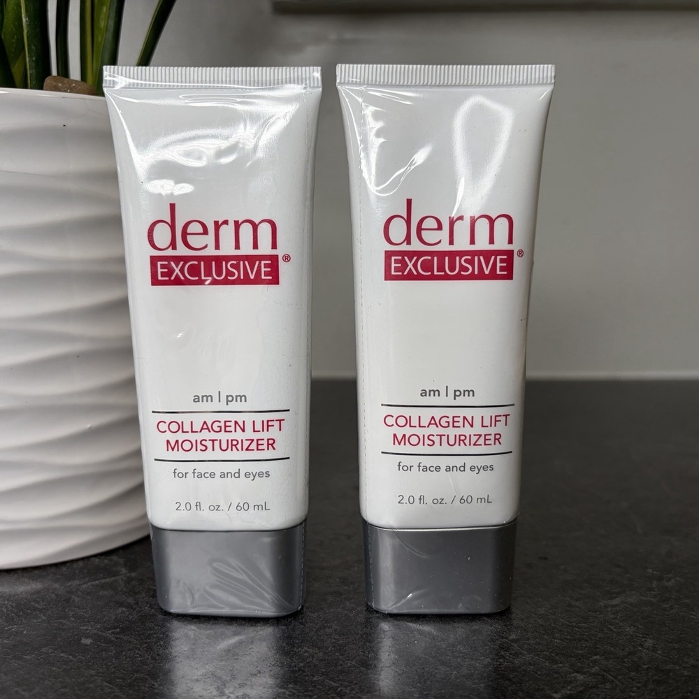 Derm Exclusive Collagen Lift Moisturizer 2 oz SEALED Lot Of 2